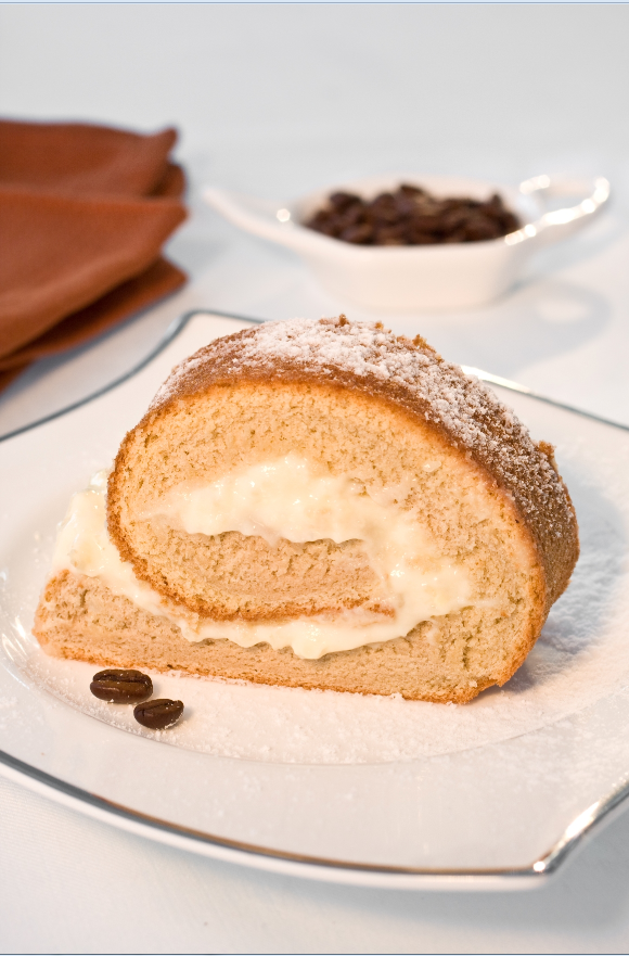 rocambole de café