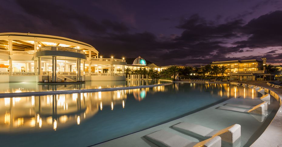 Reynaldo Gianecchini se hospeda no Grand Palladium Jamaica Resort & SPA