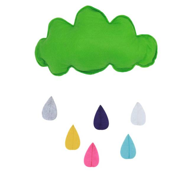 Crianças Brincam Tenda Tenda Decoração Adereços Brinquedo Chovendo Nuvens Gota de Água Pendurado Decoração Da Parede do Quarto Da Cama adesivos PC838788 custa U$4,42.