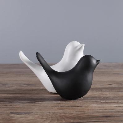 Pássaro de cerâmica artesanato, produtos de decoração para casa, desktop pequeno enfeite, boreal Europa estilo custa a partir de U$7 cada.