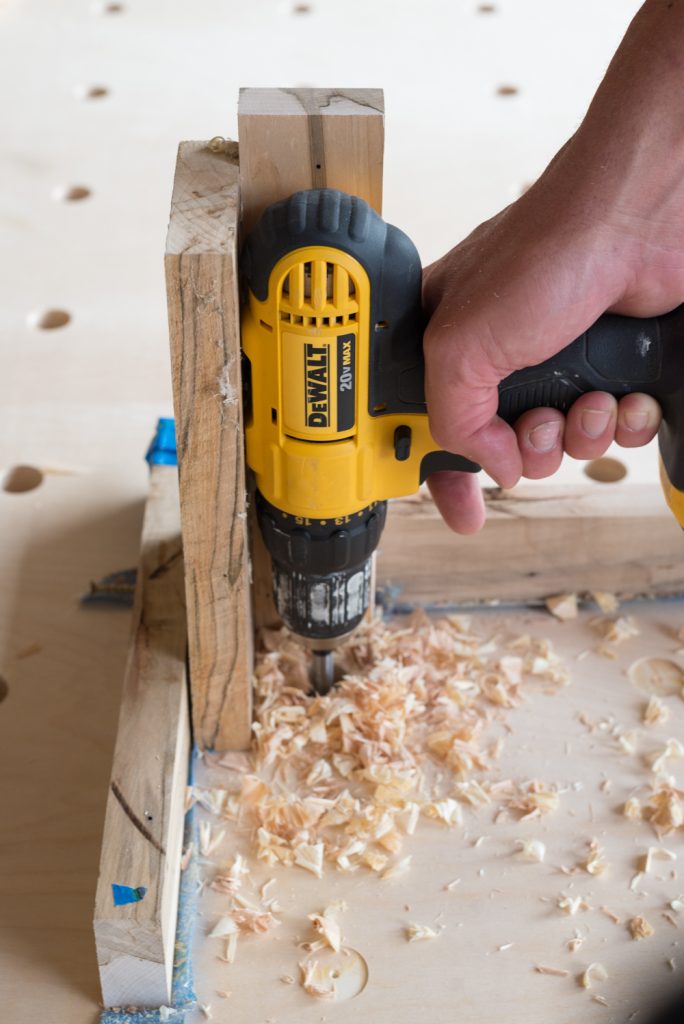 Faça você mesmo: Pegboard de madeira