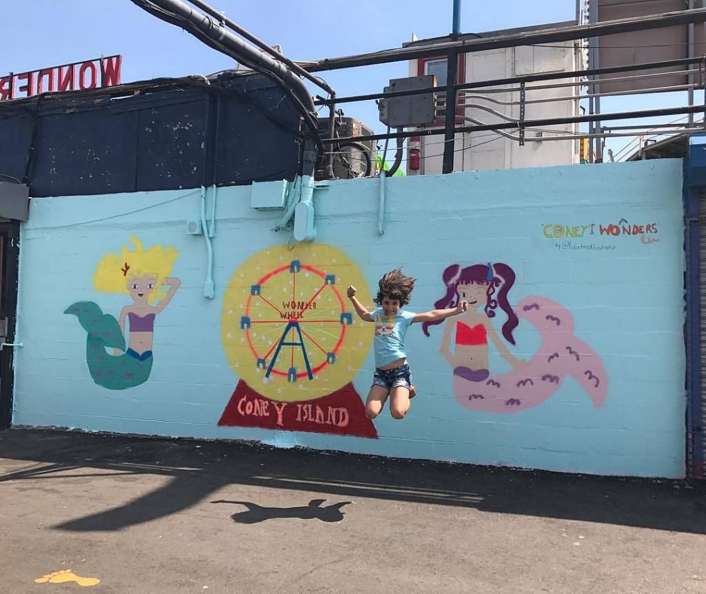 Esta garotinha de 9 anos é a artista de rua mais jovem do mundo