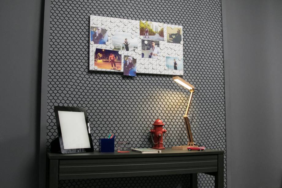 O quarto de Leo Stronda. O quarto de Leo Stronda.