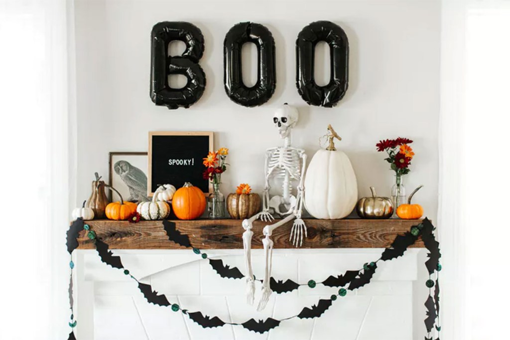decoração de halloween