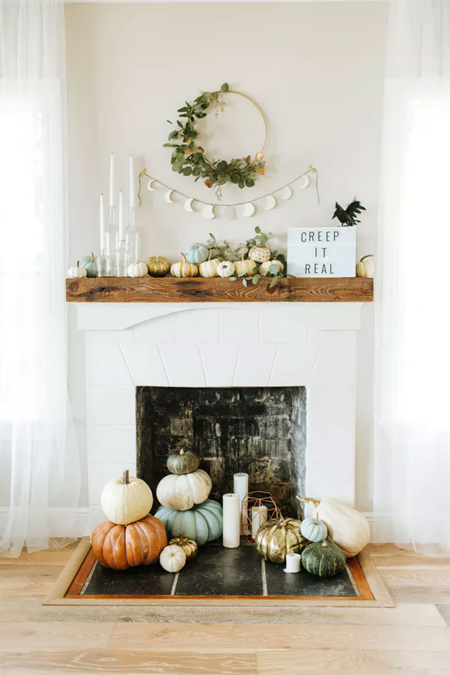 decoração de Halloween