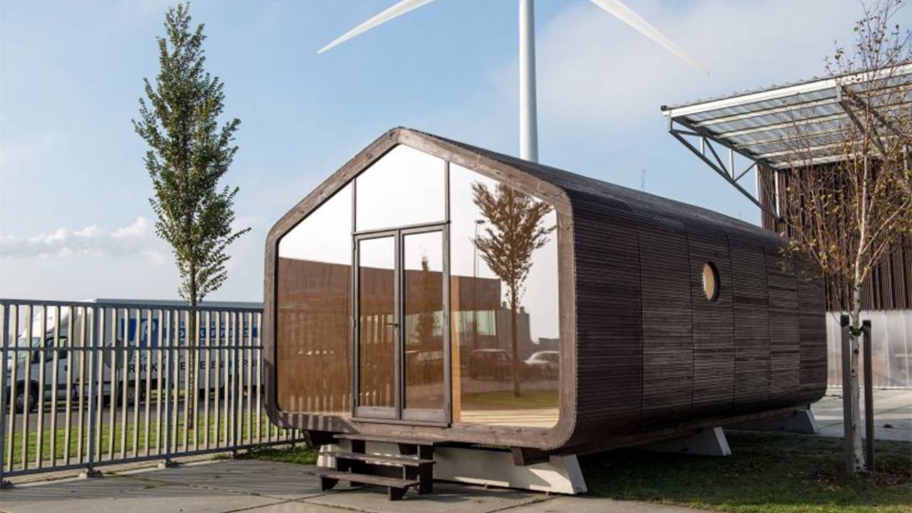 casas de papelão wikkelhouse