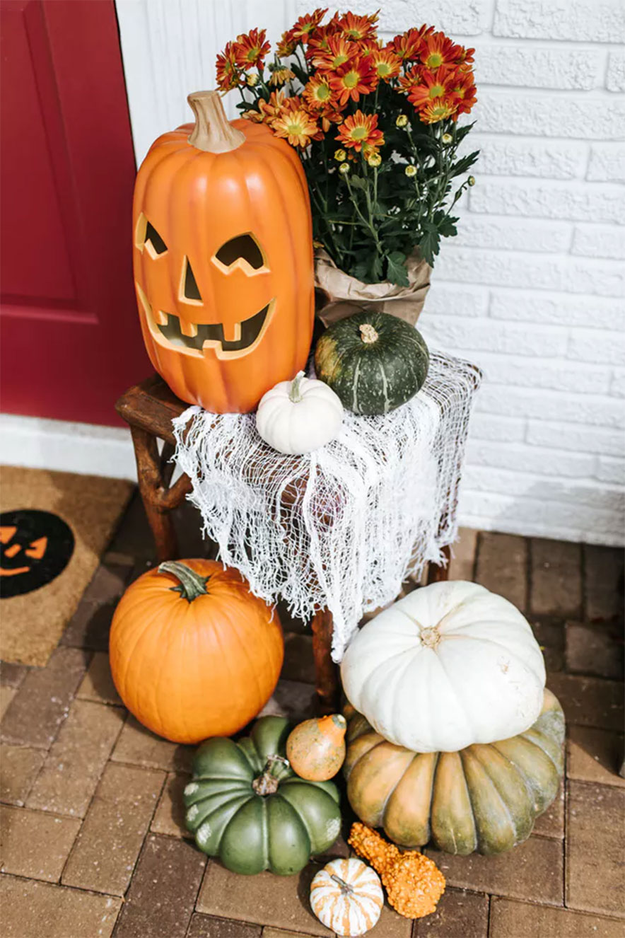 portas de Halloween