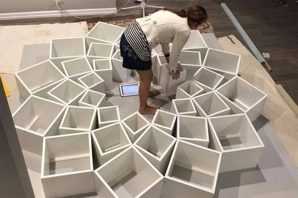 estante de livros