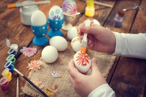 ovos decorados
