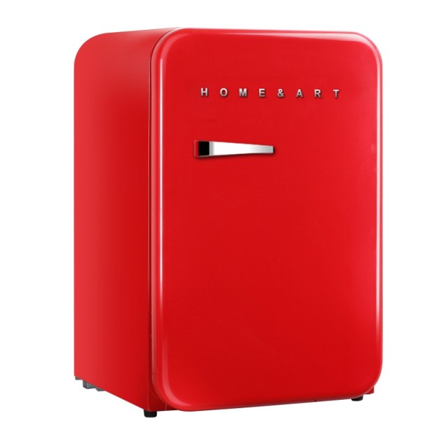 Mini Refrigerador Retro 106 Litros Vermelho, Home & Art custa R$ 2.699,90 na loja Magazine Luiza.