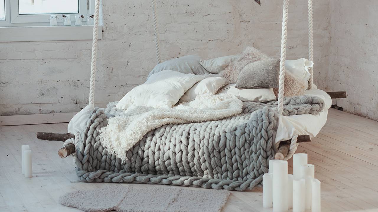 cama aconchegante