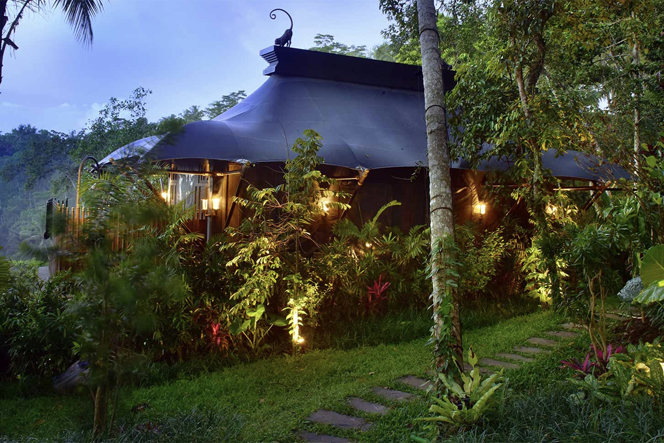 hotel na floresta Bali