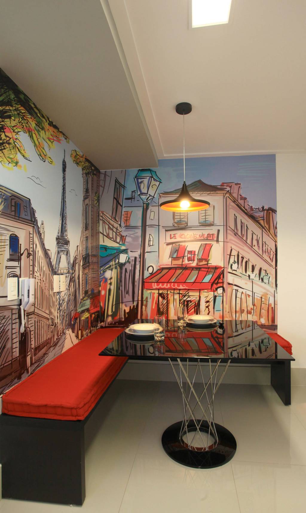 O que fazer quando não há espaço para a sala de jantar (2) O que fazer quando não há espaço para a sala de jantar (2)
