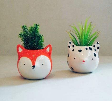 Mini Vaso Fox, custa R$ 42 na loja Storehouse.