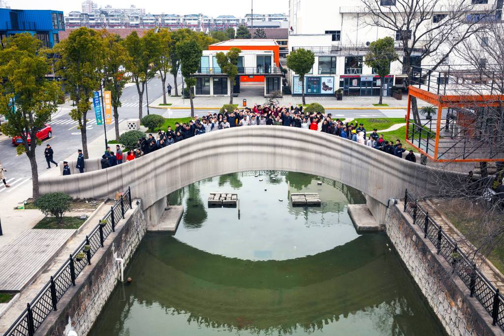 Ponte impressa em 3D