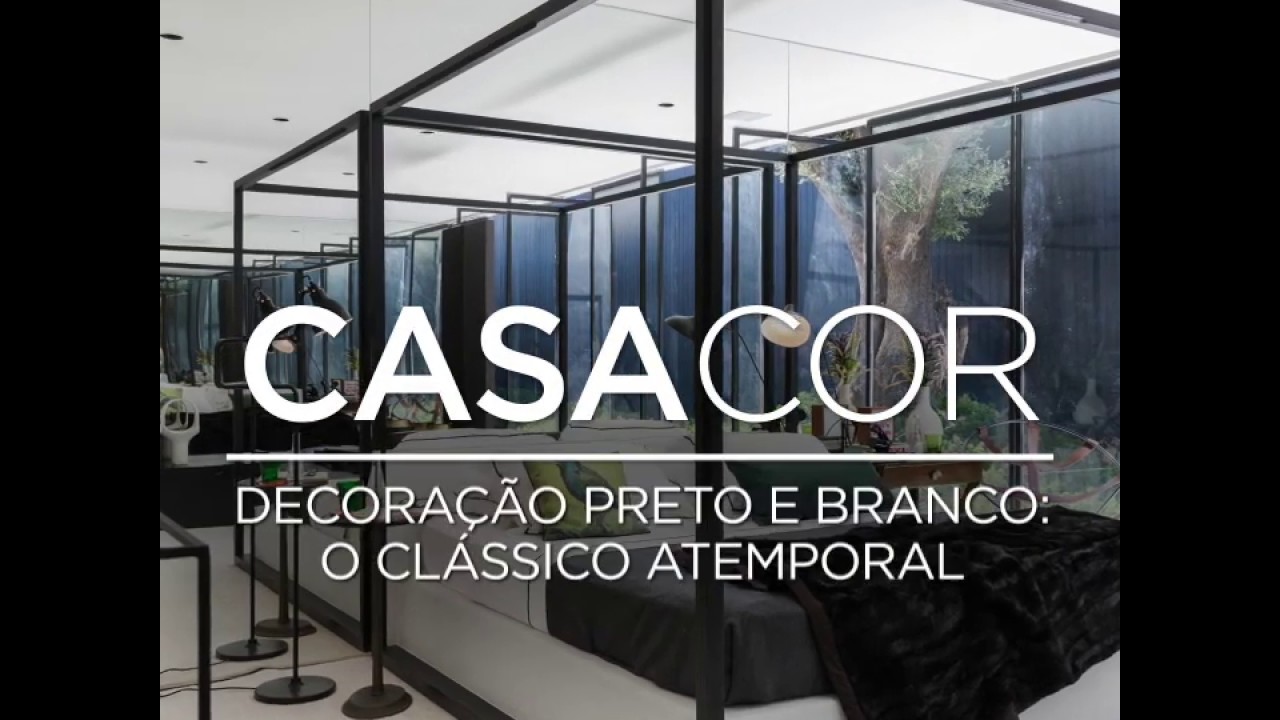 Decoração preto e branco: o clássico que não sai de moda
