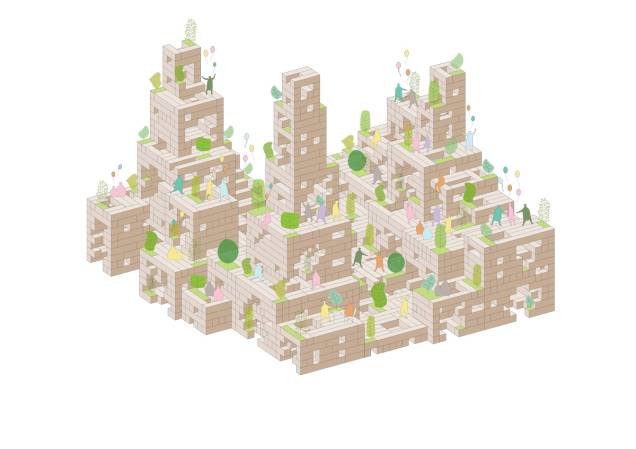 Projeto de Sou Fujimoto Architects, do Japão. Projeto de Sou Fujimoto Architects, do Japão.