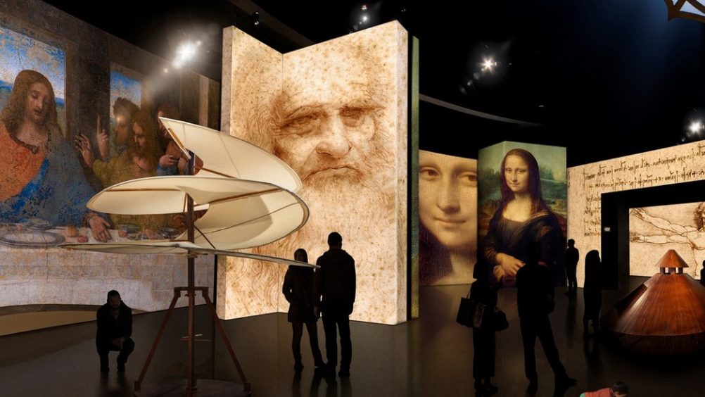 Exposição imersiva de Da Vinci inaugurará novo espaço do MIS
