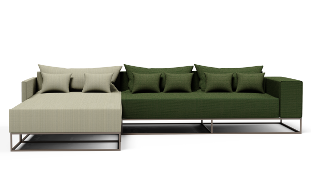 O sofá Level faz parte das novidades que passaram a integrar a famosa linha Mondrian, assinada pelos irmãos Sérgio e Jack Fahrer. A geometria é parte essencial da criação, proporcionando linhas delicadas, tubos estruturais delgados, leveza e resistência física.