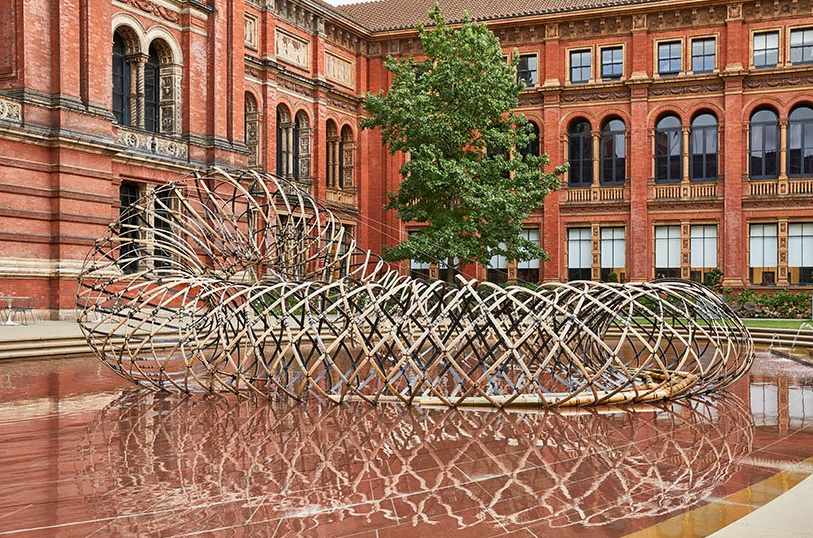 3-kengo-kuma-entrelaça-bambu-e-carbono-no-london-design-festival-2019 3-kengo-kuma-entrelaça-bambu-e-carbono-no-london-design-festival-2019