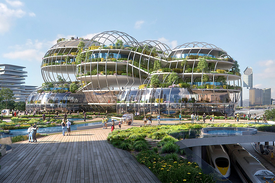 3 projetos de escritórios internacionais que idealizam cidades do futuro