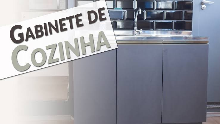 Faça você mesmo: armário de cozinha simples e lindo