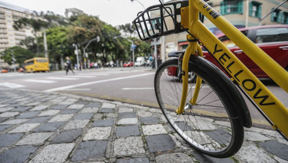 O que acontece com a retirada de bicicletas Yellow em São Paulo?