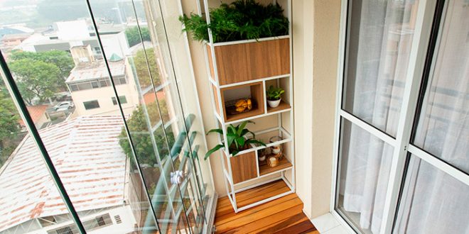 Faça você mesmo uma estande industrial para a varanda do seu apê