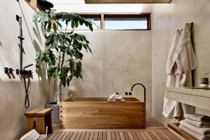 Home Interior Bedroom @ Former Beach Motel in Malibu Is Reborn as the Japanese-Inspired Nobu Ryokan