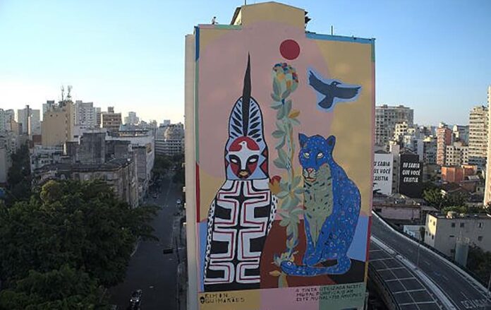 São Paulo ganha mural ecológico que filtra o ar