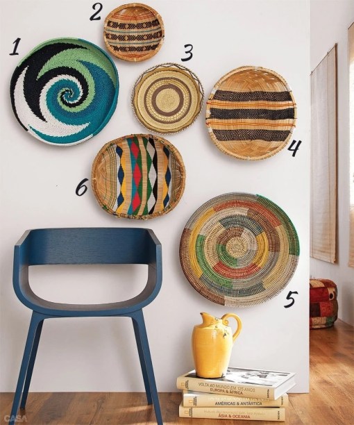 30 ideias para usar cores e estampas na decoração