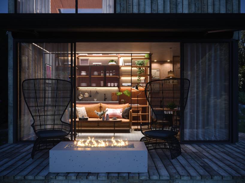 Loft Casal com Filha, por Carmen Zaccaro Arquitetura