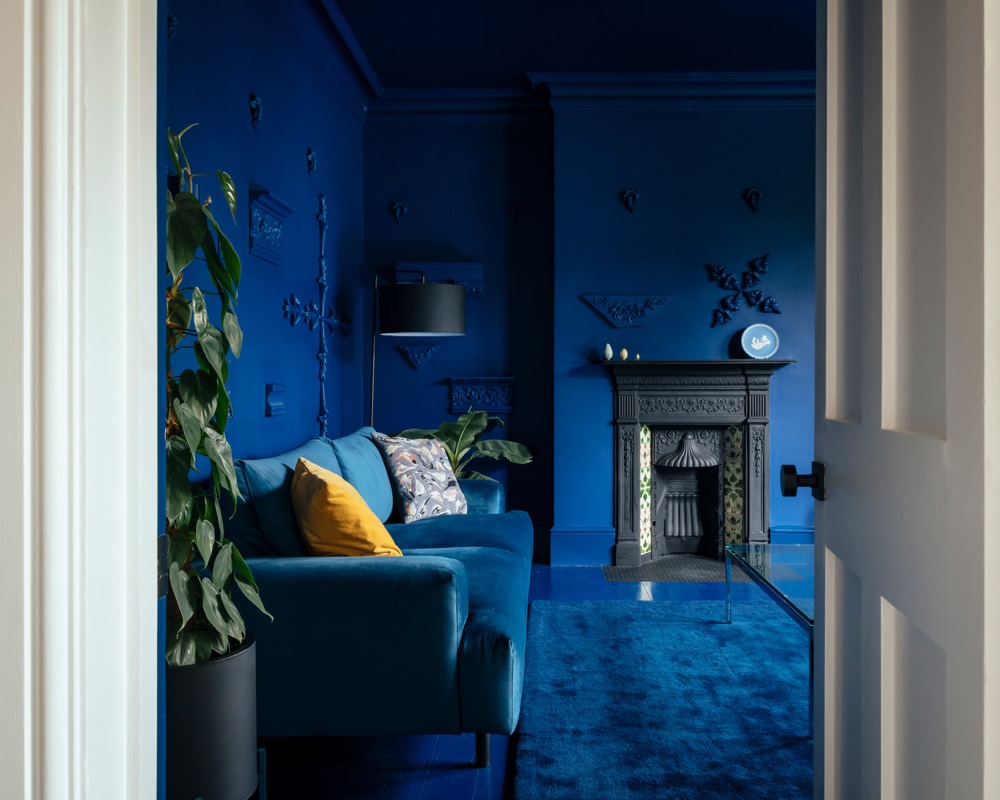 casa colorida em Londres