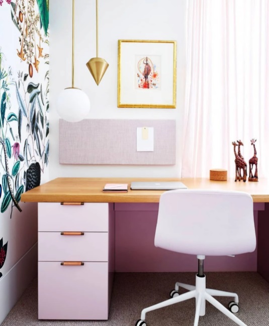 Home office: 10 ideias charmosas para montar o seu