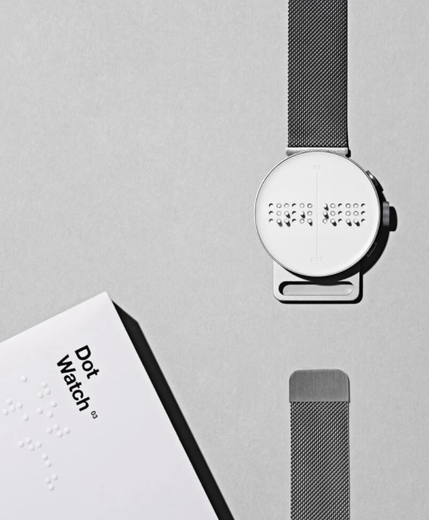 Dot Watch é um smartwatch que funciona em braille