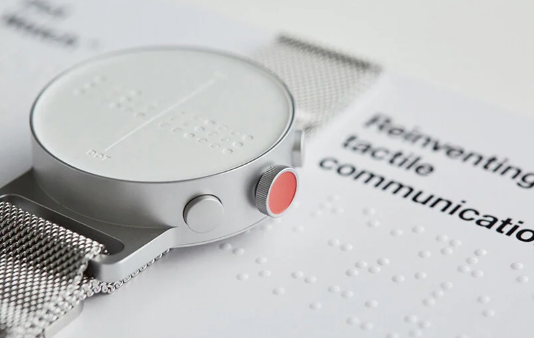 Dot Watch é um smartwatch que funciona em braille