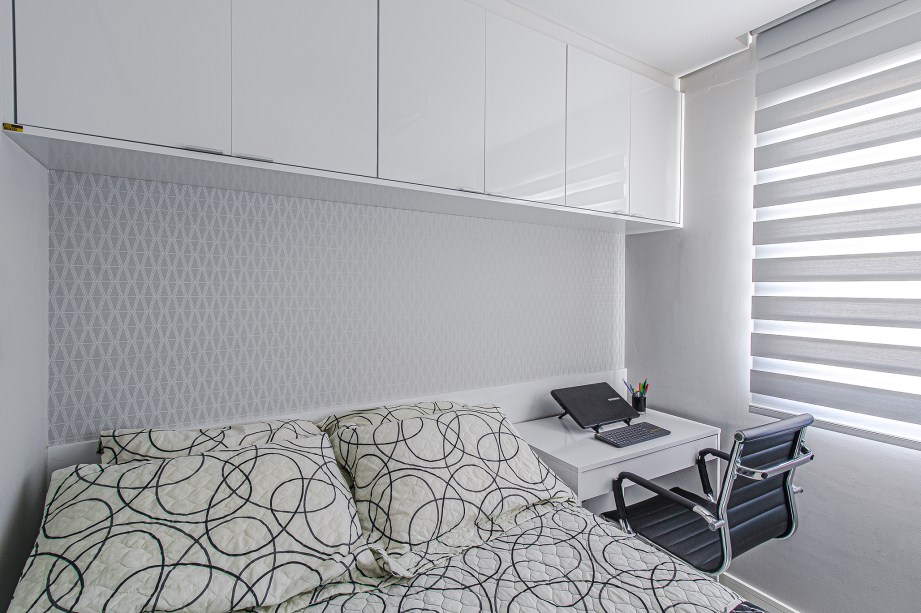 Criatividade e mobiliário planejado deixam apê de 35 m² amplo e funcional