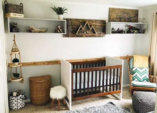 16-21-quartos-de-bebe-muito-fofos-em-estilo-rustico 21 quartos de bebê muito fofos em estilo rústico
