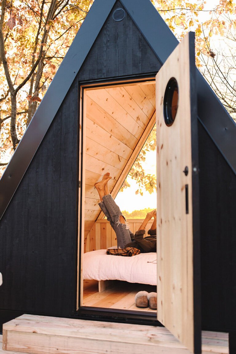 Cabana portátil e sustentável garante conforto nas aventuras Cabana portátil e sustentável garante conforto nas aventuras