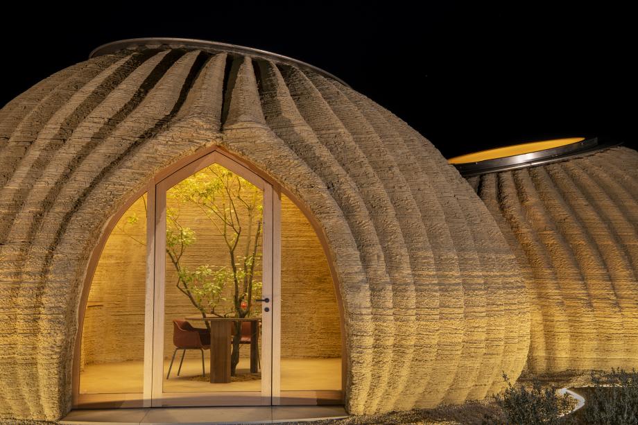 Arquitetos concluem casa de argila impressa em 3D na Itália