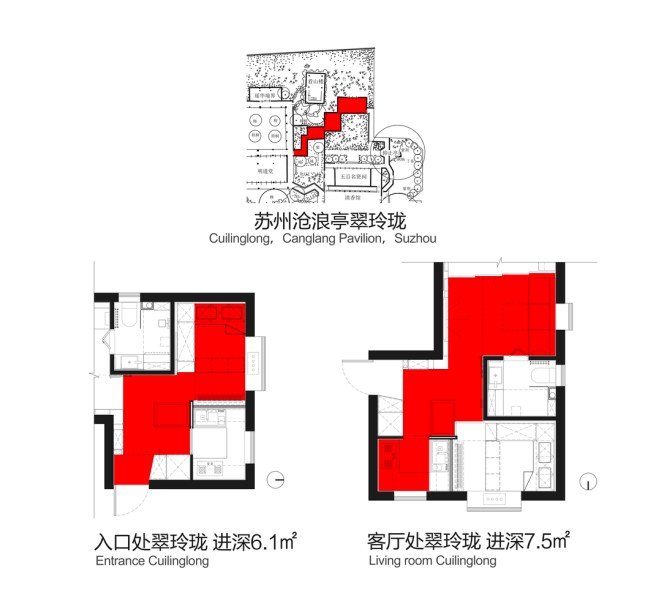 Casa de 34 m², em Xangai, é completa sem ser apertada