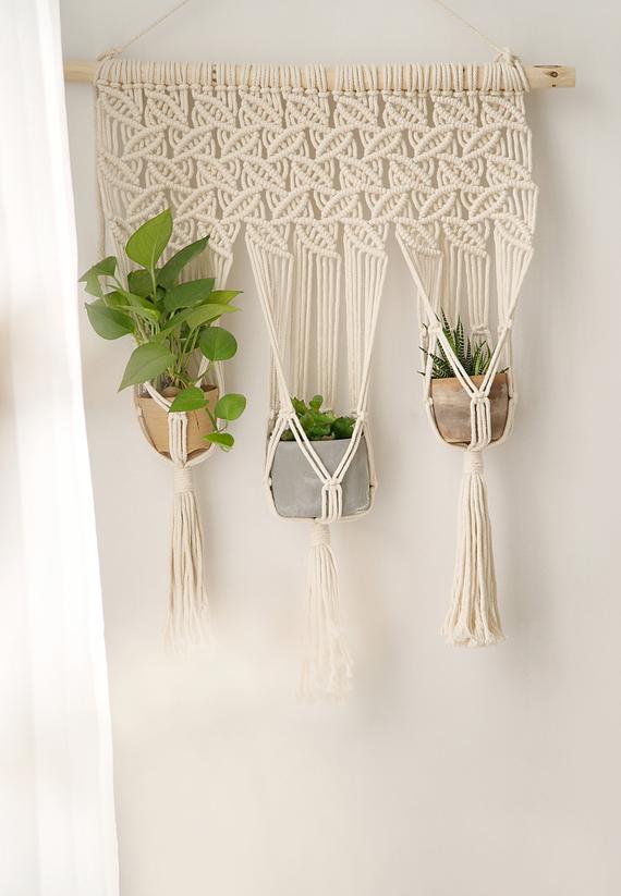 Macramê de Parede: 67 ideias para inserir em sua decoração