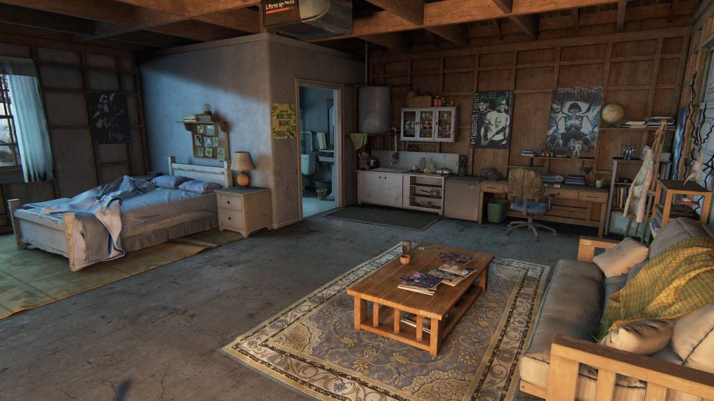 quartos-dos-personagens-de-videogames-casa.com-3-quarto-da-ellie-the-last-of-us-II