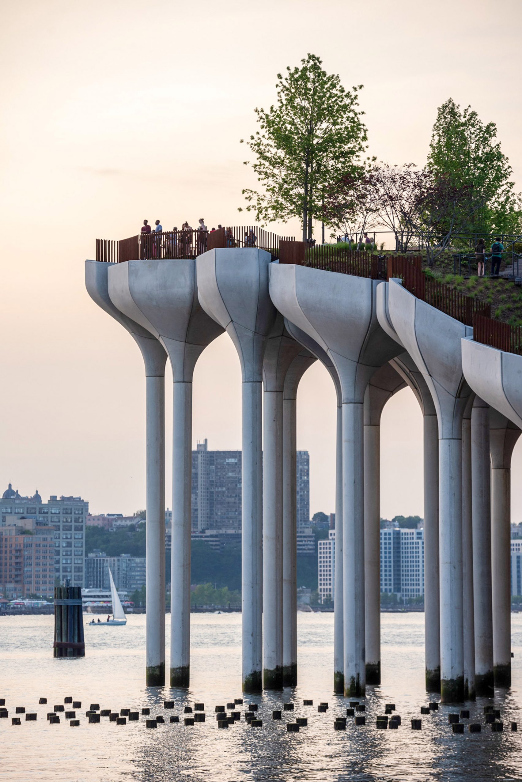 Nova York ganha parque em forma de ilha futurista!