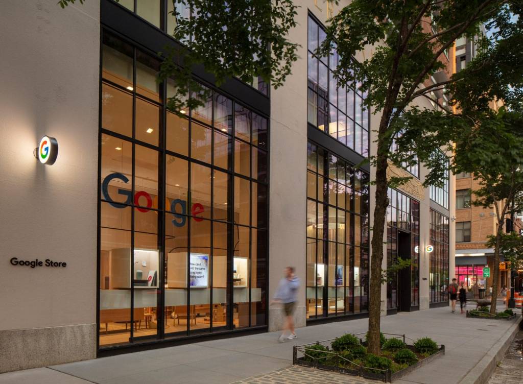 Google-inaugura-primeira-loja-física-em-Nova-York-dezeen 02