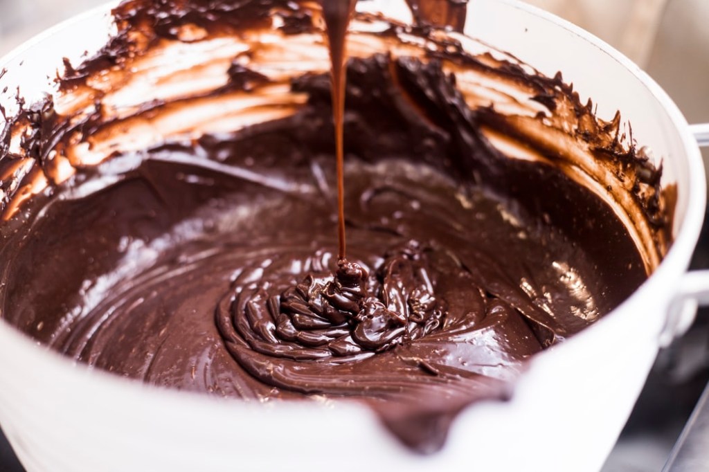 mistura de bolo de chocolate vegano