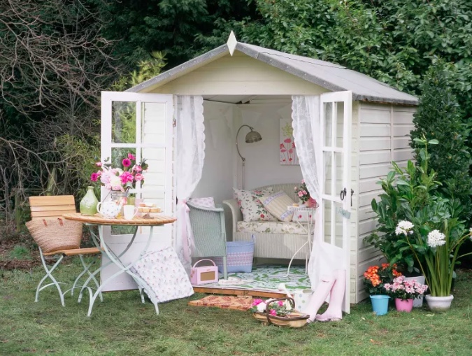 37 cabanas de jardinagem para relaxar e cuidar das plantas