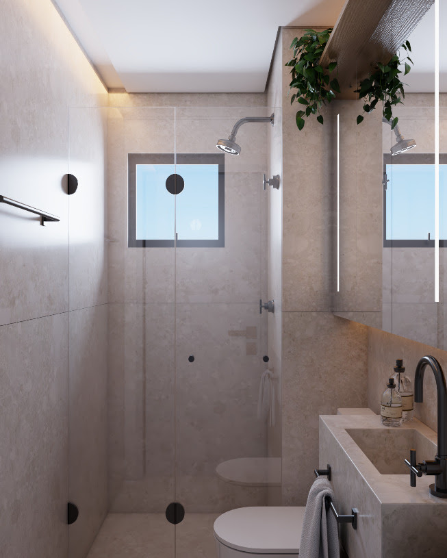 Arquiteta lista 5 itens indispensáveis em banheiros pequenos