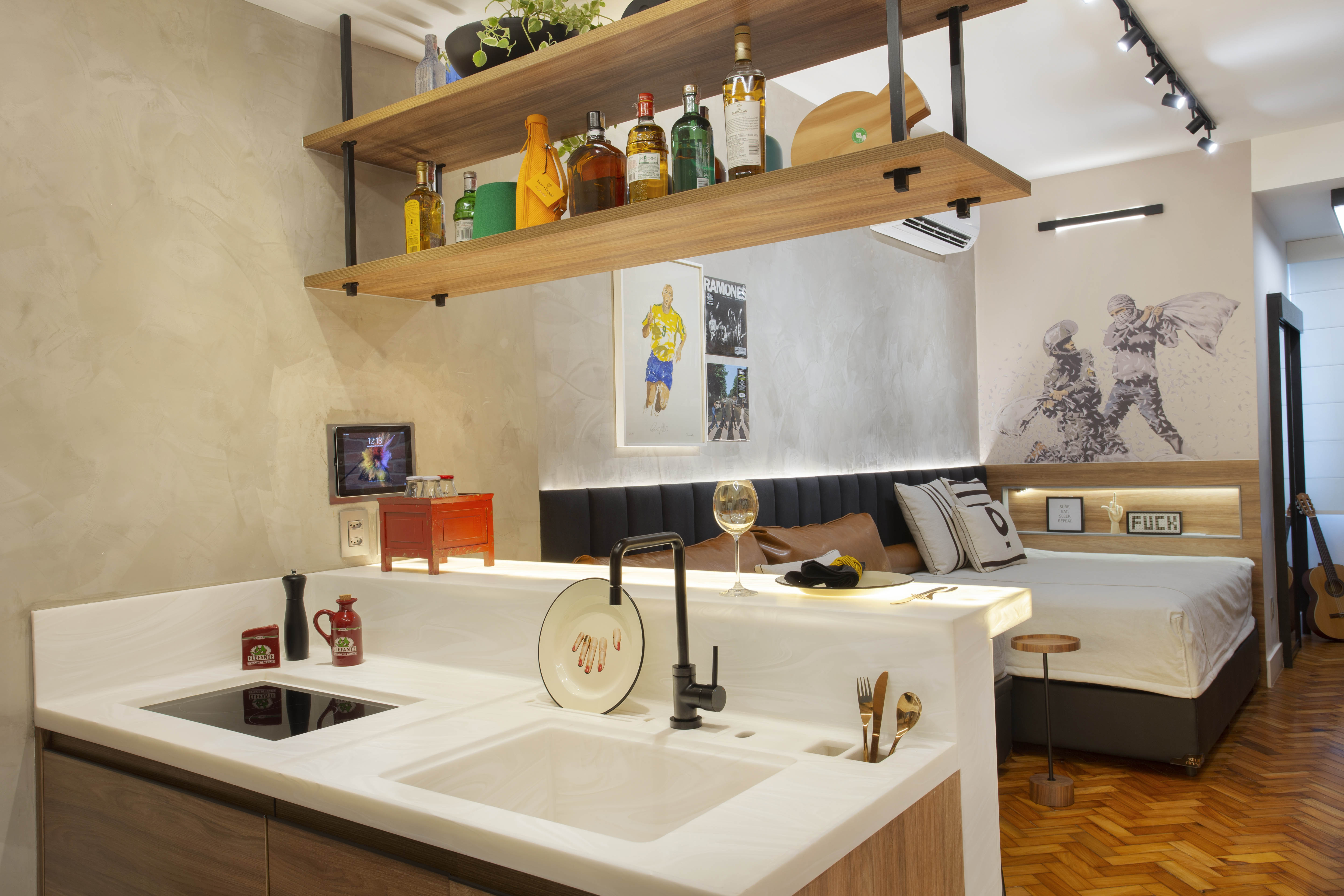 Apartamento em Ipanema de 29m² assinado por PAULA MULLER (fotos Juliano Colodeti, MCA Estúdio) – foto 4