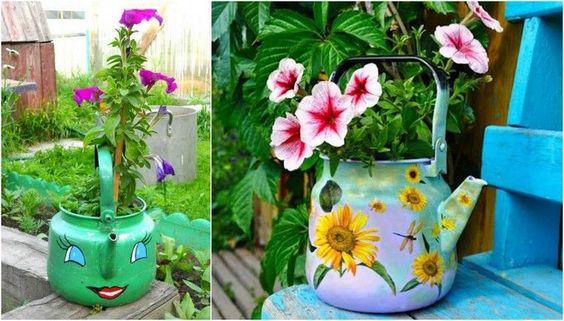 11 inspirações de vasos de chaleiras